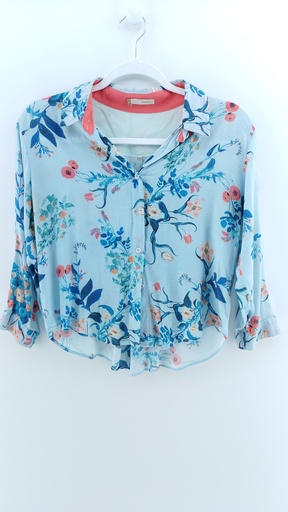 [P03370-07] CAMISA CELESTE TUCCI T:XS