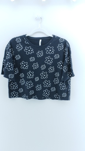[P03478-23] REMERA NEGRO LE UTTHE T:XS