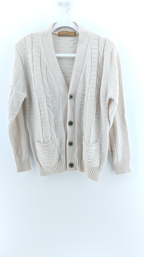 [P03416-02] CARDIGAN CRUDO DUET T:M