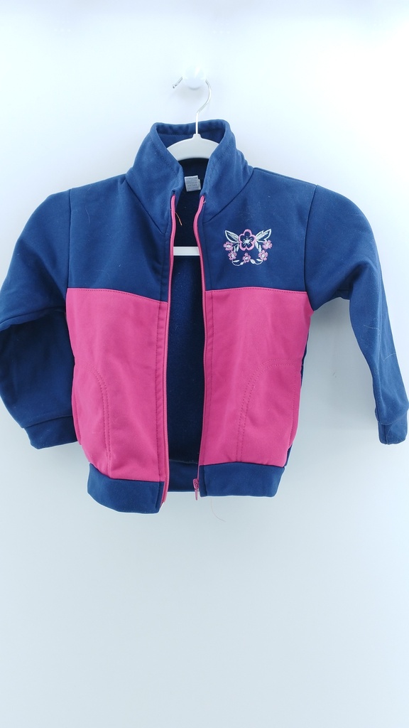 CAMPERA AZUL ROSA T:6