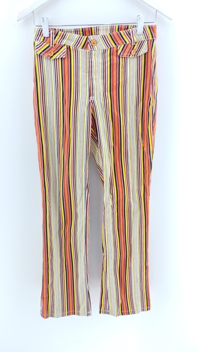 [P03425-03] PANTALÓN MULTICOLOR T:S