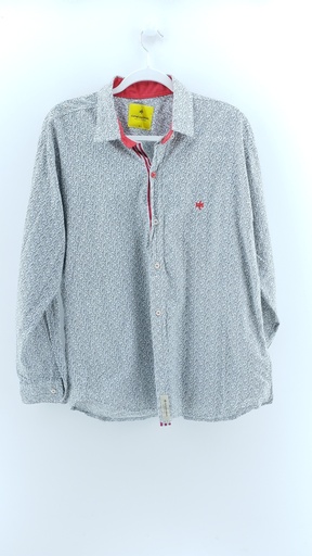 [P03566-15] CAMISA BLANCO GREGORIS  T:XL
