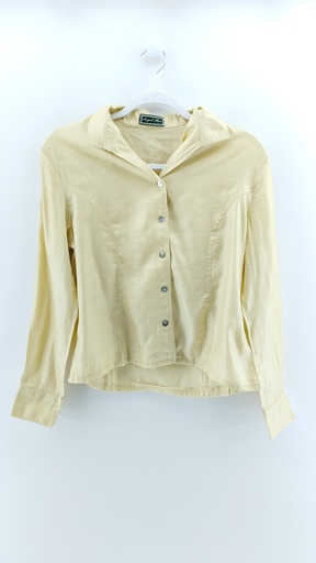 [P03580-07] CAMISA AMARILLO PASTEL T:L