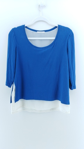 [P03589-02] REMERA AZUL DIONNE T:L