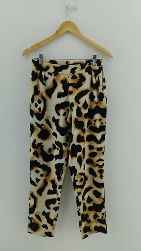 [P04705-2] Pantalón animal-print leopardo T:M