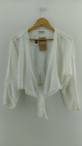 [P04705-3] Blusa blanca SEASON T:M