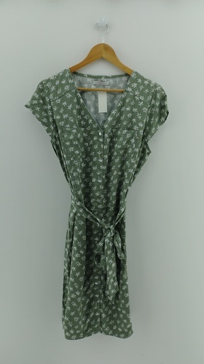 [P04706-7] Vestido verde ARMAND THIERY T:4