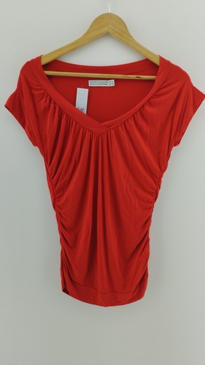 [P04710-2] Remera roja ZARA T:L