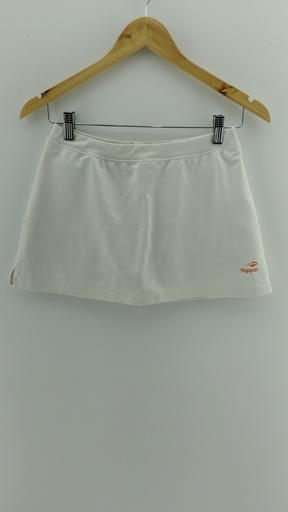 [P04727-1] Falda pantalón deportiva blanca TOPPER T:S