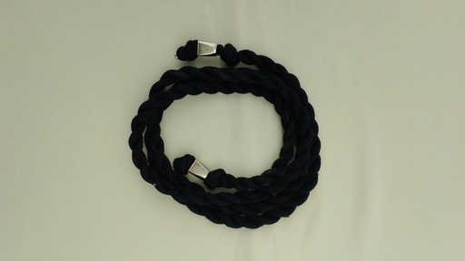 [P04732-5] Lazo negro trenzado