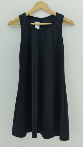 [P04734-2] Vestido negro básico T:S/M