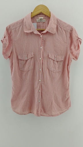 [P04742-4] Camisa roja mangas cortas LOGG T:42