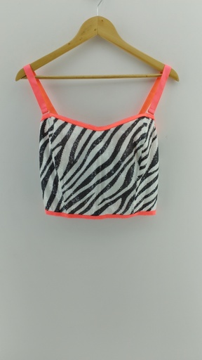 [P04808-15] Top cebra fluor ASOS T:52