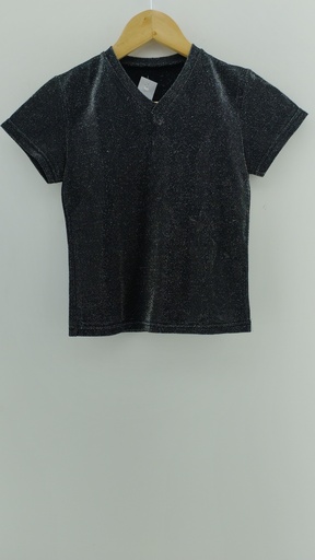 [P04841-3] Remera plateada brillos T:M