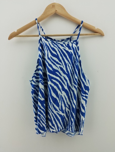 [P04860-3] Musculosa blanca y azul T:1