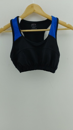 [P04861-2] Top deportivo negro y azul ACE T:3