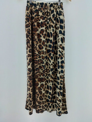 [P04884-9] Falda larga animal print T:U