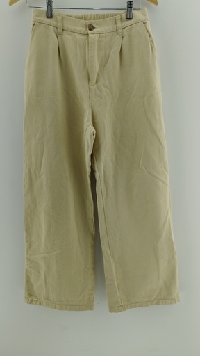 [P04889-10] Jean ancho beige  T:38